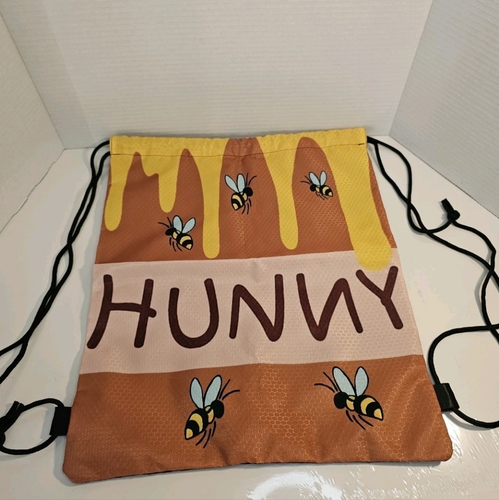 Winnie The Pooh Hunny Draw String Back Pack Unisex
